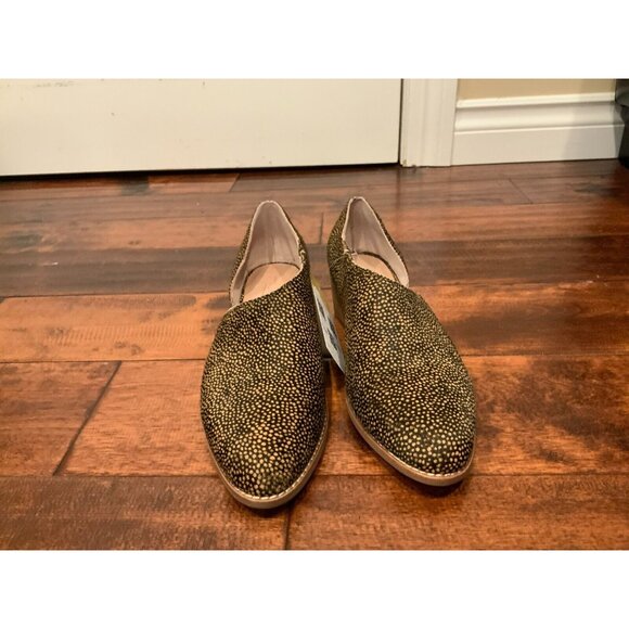 Madewell Black & Tan Spotted Dyed Calf Hair Cut-Out Ankle Booties, Size 7.5 (US) - Picture 2 of 8